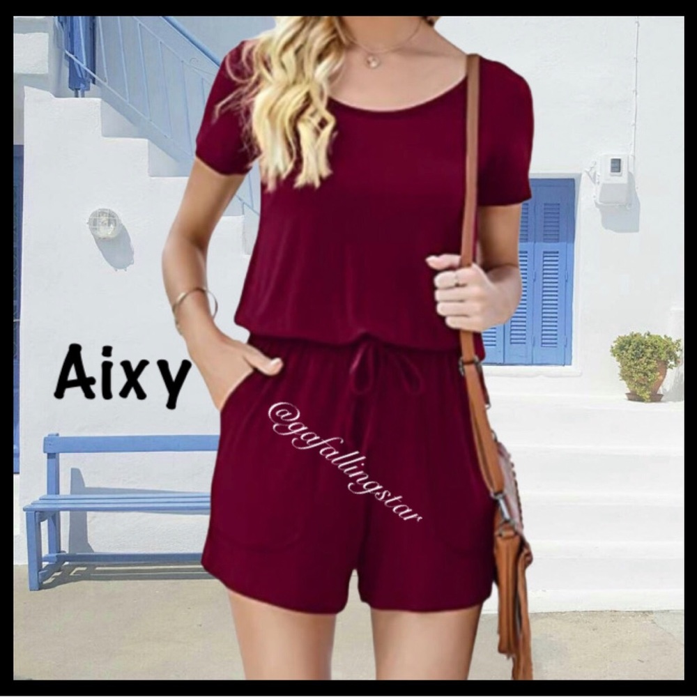 Aixy Short Sleeve Romper